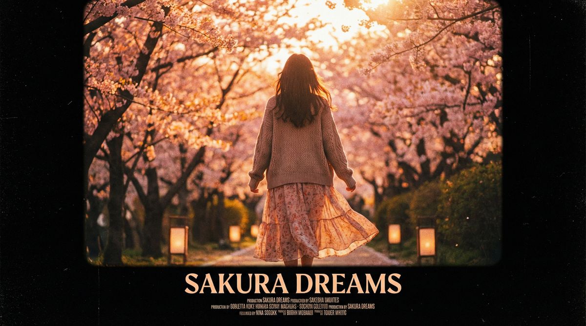 糖心vlog樱花季原创短片视频